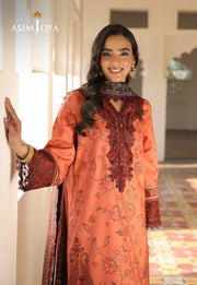PRINTED EMBROIDERED LAWN 3 PCS