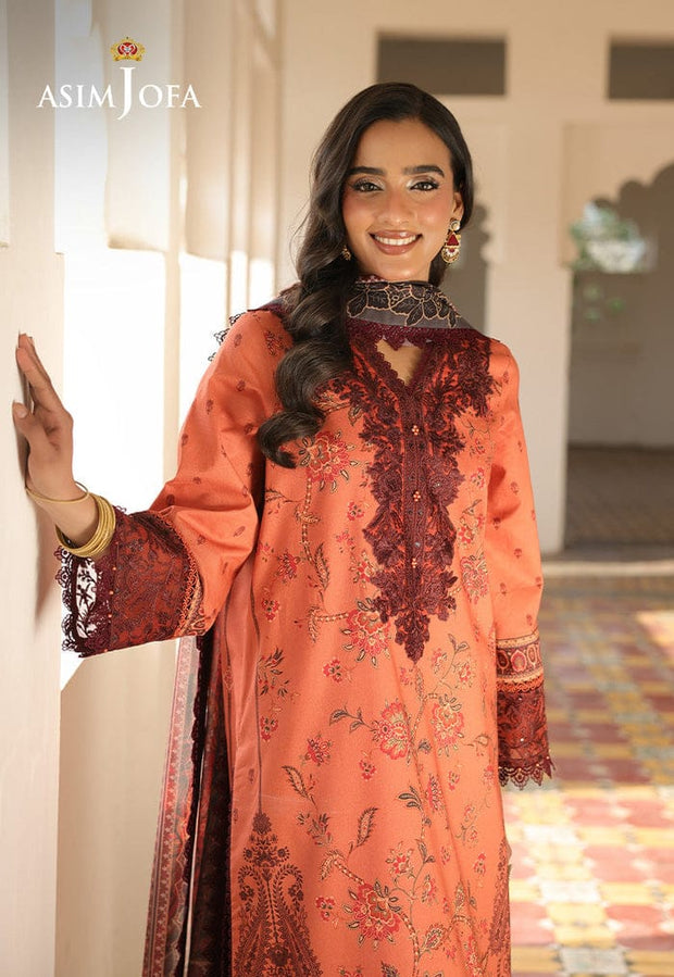 PRINTED EMBROIDERED LAWN 3 PCS