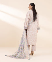 2 piece embroidered Cambric suit
