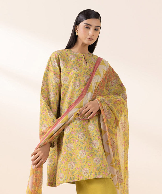 Sapphire 3 Piece - Printed Lawn Suit