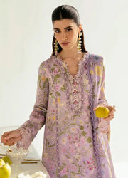 QALAMKAR EMBROIDERED LAWN 3 PIECE SUIT