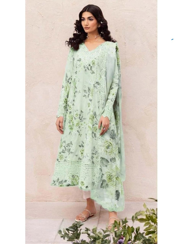 IZNIK LAWN EMBROIDERED 3 PIECE SUIT