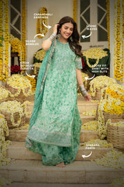 3 Piece - Embroidered Lawn Suit